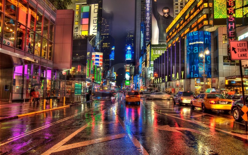 New York City By Night