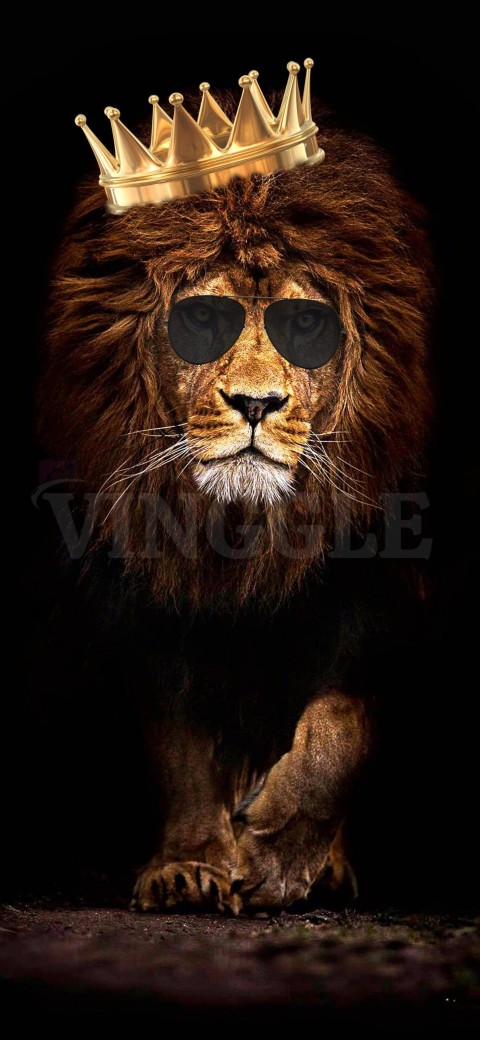 Lion King Crown HD Phone Wallpaper
