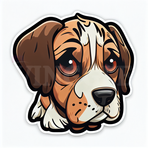 Puppy Dog Sticker